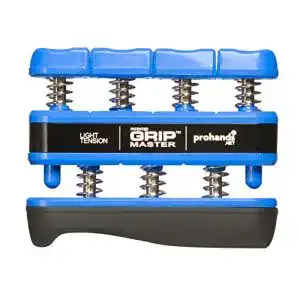 Unterarmtrainer gripmaster pro hands fingertrainer light blue