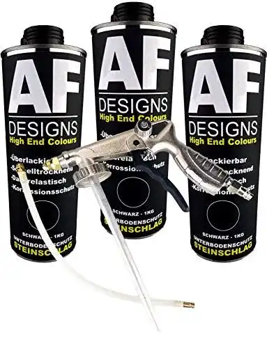 Unterbodenschutz von Alex Flittner Designs in Schwarz