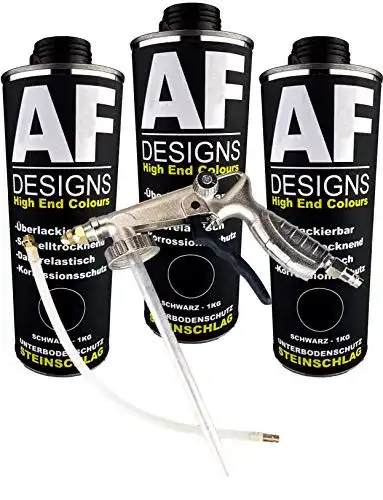 Unterbodenschutz von Alex Flittner Designs in Schwarz