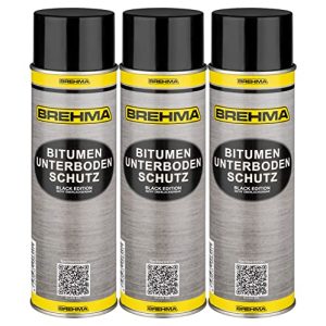 Proteção inferior BREHMA 3X Betume Black Edition 500ml