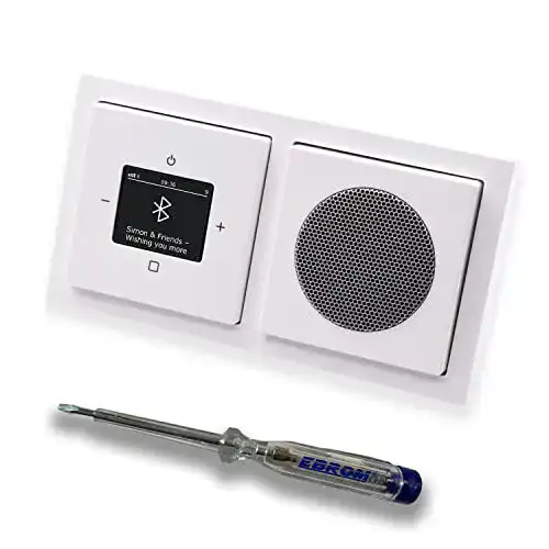 Busch Jäger DAB+ Unterputzradio mit Bluetooth und Farbdisplay