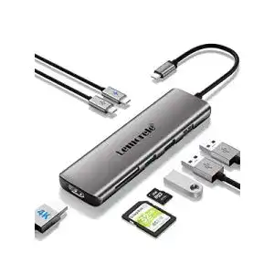 Usb c hub lemorele usb c hub docking station