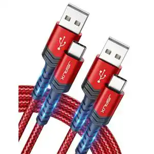 Usb c schnellladekabel jsaux usb c kabel 31a 2 stueck 2m