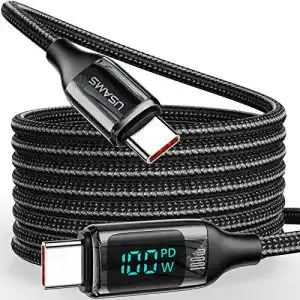 Usb c schnellladekabel wiredge usb c auf usb c kabel 5a pd