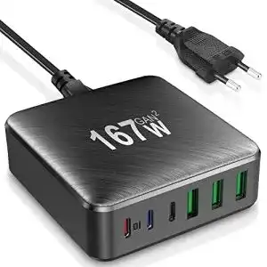 Usb schnellladegeraet cehency usb c ladegeraet167w gan