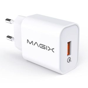 Carregador rápido USB Magix Charger Quick Charge 3.0 18W 3A