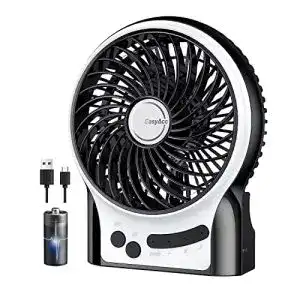 Usb ventilatoren easyacc tischventilator akku usb ventilatoren
