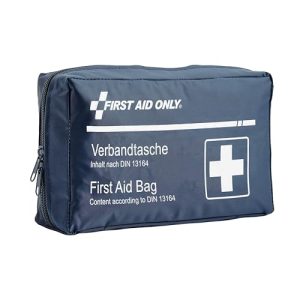 First Aid Only Bolsa de primeros auxilios para coche DIN 13164 Botiquín de primeros auxilios para coche