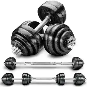 Verstellbare hanteln resport 2 in 1 hanteln set 30kg hantelset
