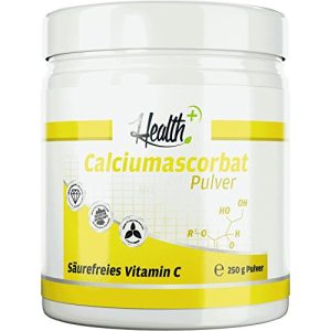 Poudre de Vitamine C Zec+ Nutrition Health+ Ascorbate de Calcium, 250g