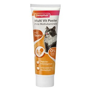 Pasta vitaminada cat beaphar pasta multivitamínica para gatos, 100 g