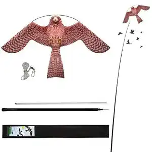 Vogelabwehr laptony bird scarer flying kite crops farm protector