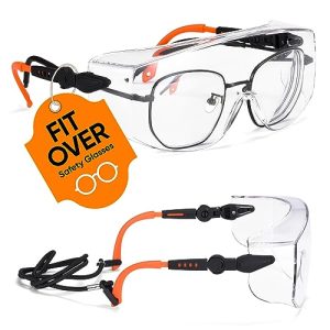 Tam görüşlü koruyucu gözlükler SAFEYEAR koruyucu gözlükler