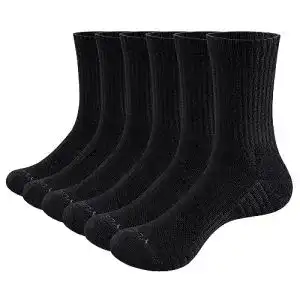 Wandersocken yuedge 6 paar socken fuer maenner atmungsaktiv