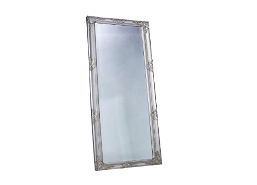 Wall mirror Baroque LC Home Silver approx. 180 x 80 cm antique style