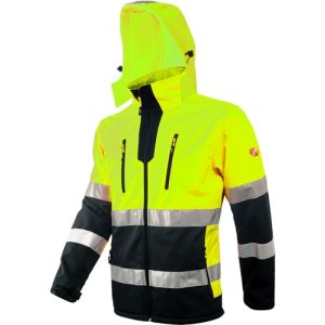Warnschutzjacken ACE Neon Warnschutz-Jacke
