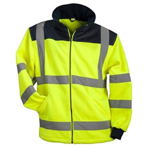 High-visibility jackets URG fleece warning jacket winter jacket
