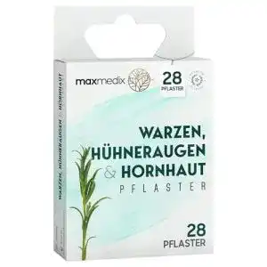 Warzenmittel maxmedix warzenpflaster 28 vegane salicylsaeure