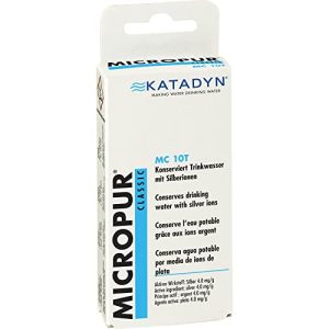 Water treatment tablets MICROPUR Classic MC 10T 40 tablets.