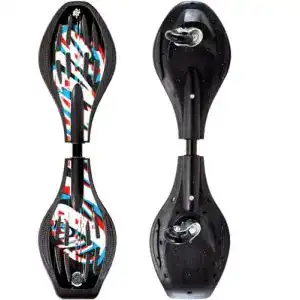 Waveboard schildkroet streetsurfing unisex jugend g1 black