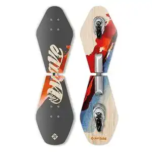 Waveboard streetsurfing schildkroet street surfing wooden wave