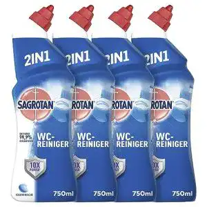 Wc reiniger sagrotan ozeanfrische 2in1 reinigungsmittel