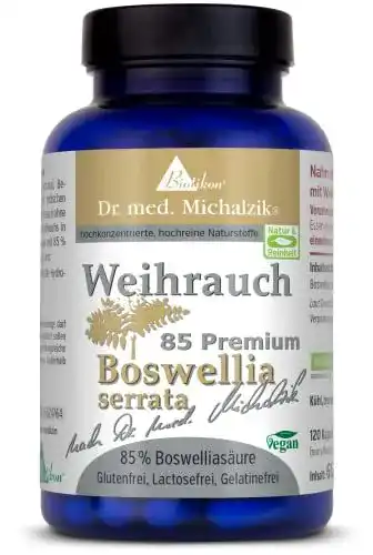 Weihrauch-Kapseln Biotikon mit Boswellia serrata, 400 mg