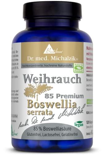 Weihrauch-Kapseln Biotikon Weihrauch – Boswellia serrata, 400 mg
