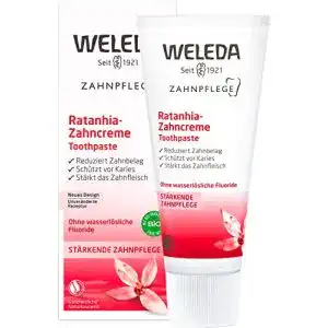 Weleda zahnpasta weleda bio ratanhia zahncreme