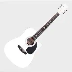 Westerngitarre classic cantabile ws 10wh ce mit tonabnehmer
