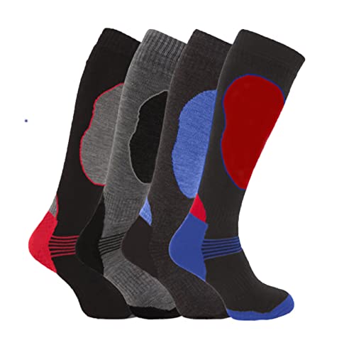 Wintersport Socken Bonjour 4 Pairs of Mens High Performance Thermal