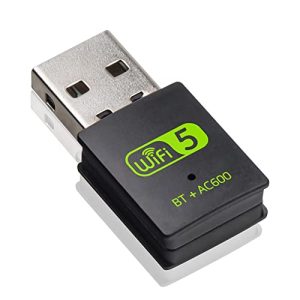 WLAN stick RUIZHI Bluetooth dongle, AC600Mbit/s USB WLAN adapter PC