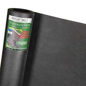Rodbarriere HaGa ® ukrudtsfleece 150g/m² som barkflis