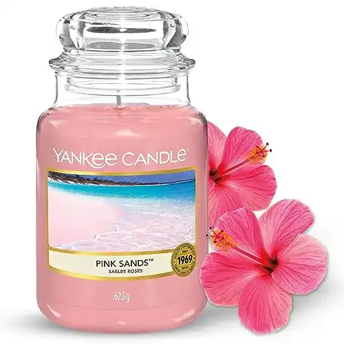 Yankee Candle Duftkerze im Glas Pink Sands