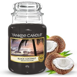 Yankee Candle Yankee Candle doftljus i glas (stort) Svart - yankee ljus yankee ljus doftljus i glas stort svart