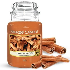Yankee Candle Yankee Candle Duftkerze im Glas (groß) Cinnamon