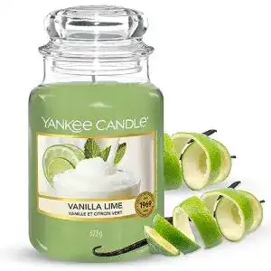 Yankee candle yankee candle duftkerze im glas vanilla lime