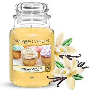 Yankee Candle Candela profumata Yankee Candle in giara grande, vaniglia