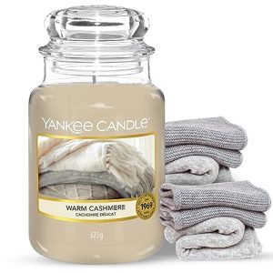 Yankee Candle Candela profumata Yankee Candle, caldo cashmere