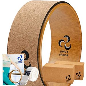 Yoga Rad pete’s choice Holz und Yoga Blocks aus Kork