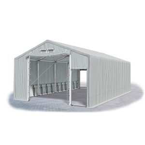Tent garage Das Company warehouse 6x8x2.5m fireproof gray