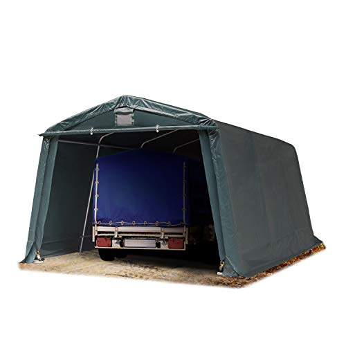 Zeltgarage TOOLPORT 3,3 x 4,8 m Premium Carport PVC 500 N