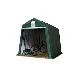 Zeltgarage toolport garagenzelt carport 24 x 36 m dunkelgruen