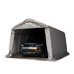 Tente garage TOOLPORT garage tente carport 3,3 x 4,8 m en gris