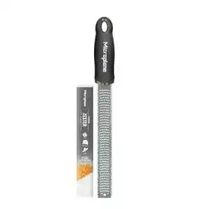 Zester reibe microplane zester kuechenreibe in schwarz