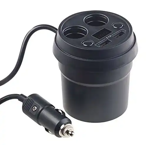Zigarettenanzünder Verteiler für Auto mit USB-Anschlüssen