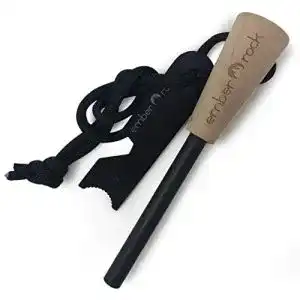 Zuendstahl ember rock feuerstahl survival outdoor ausruestung