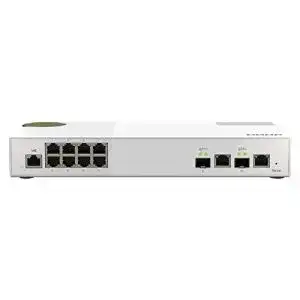 10 gb switch qnap qsw m2108 2c 2 x 10gbe sfp rj45