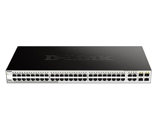 48-Port-Switch D-Link DGS-1210-52/E 52-Port Gigabit Smart