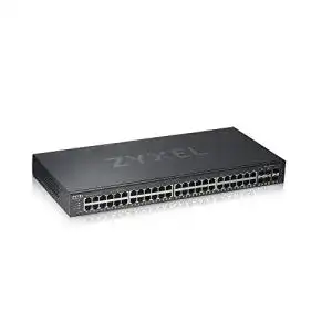48 port switch zyxel nebula gigabit ethernet smart managed